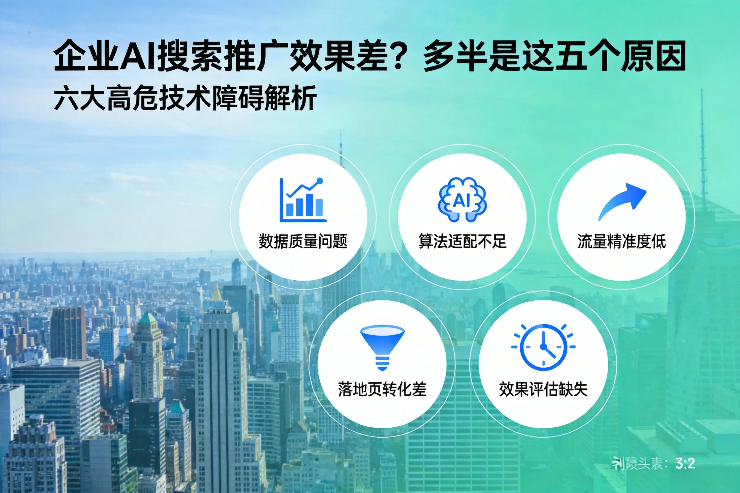 镇赉企业AI搜索推广效果差?多半是这五个原因